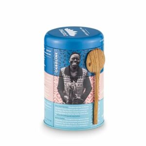 JusTea HERBAL TEA TRIO 3 Flavour Variety Pack 45+ Cups Tin with Spoon