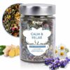 Kintra Foods Calm & Relax Loose Leaf Herbal Blend Caffeine Free Calming Tea 60g Jar
