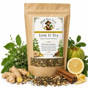 LOSE IT TEA For Healthy Metabolism & Digestive Balance Organic Loose Leaf Tea
