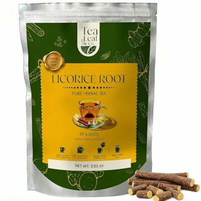 Licorice Root Herbal Tea Loose Leaf 50 Servings