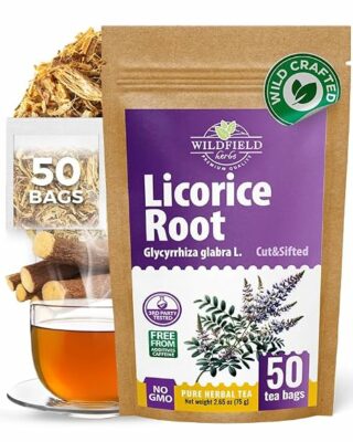 Licorice Root Tea Liqorish Root Tea Herb 50 Tea Bags
