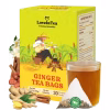LoveinTea Ginger Herbal Tea 100% Natural Vietnamese Ginger Blend 30 Teabags