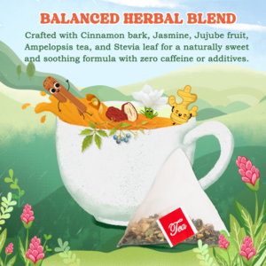 LoveinTea Ginger Herbal Tea 100% Natural Vietnamese Ginger Blend 30 Teabags
