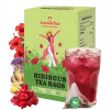 LoveinTea Hibiscus Herbal Tea Bags 100% Natural Vietnamese Hibiscus Blend 30 Tea Bags