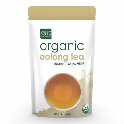 ONE ORGANIC Instant Oolong Tea Powder 125 Servings