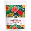 Oxify USDA Organic Hibiscus Loose Leaf Tea Caffeine Free 16 oz