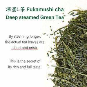 Premium Fukamushi Sencha Green Tea Loose Leaf from JAPAN 100g