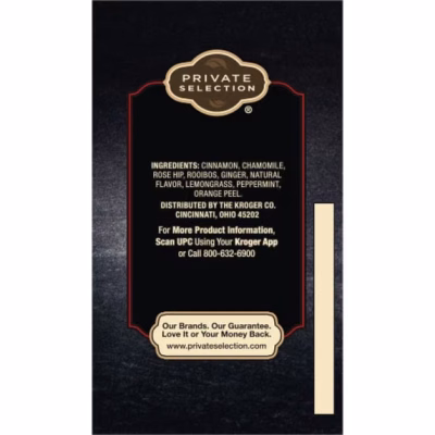 Private Selection Sweet Cinnamon Spice Herbal Tea 20 Teabags