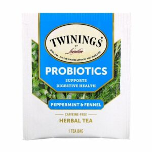 Probiotics Plus Herbal Tea Peppermint & Fennel 18 Tea Bags