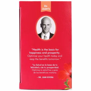 Santo Remedio Te De Jamaica Hibiscus Tea Antioxidant Tea Bags 24 Count