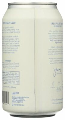 Slingshot Coffee Tea Sparkling Superfruit Blueberry Jasmine 10.5 Ounce