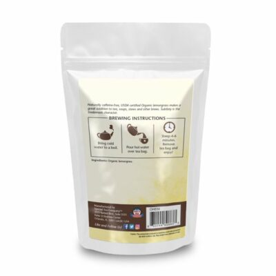 Special Tea Lemongrass Organic Herbal Tea 20 Tea Bags