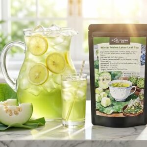 TEAKAA Winter Melon & Lotus Leaf Tea Traditional Chinese Herbal Blend for Weight Management 30 Teabags