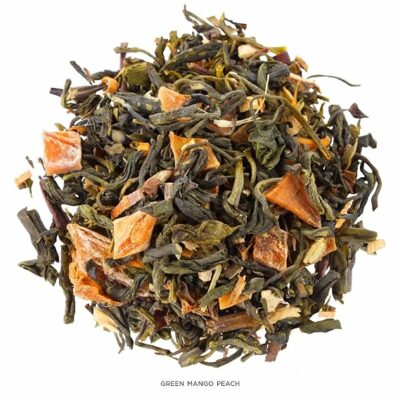 Tea Forte Green Mango Peach Loose Leaf Tea 1 lb Bulk Bag