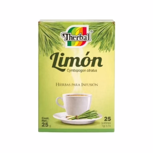 Therbal Lemongrass Herbal Tea 100% Lemongrass Infusion Tea 25 Teabags