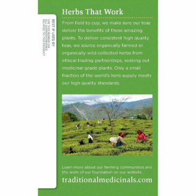 Traditional Medicinals Organic Green Lemon Grass Tea 16 Tea Bags