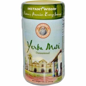 Wisdom of the Ancients Instant Yerba Mate Tea Herbal Tea Powder for Energy 2.82 oz