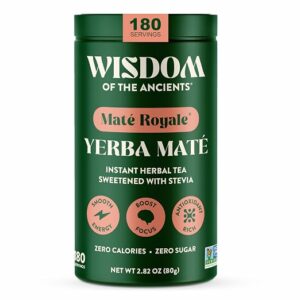 Wisdom of the Ancients Instant Yerba Mate Tea Powder Mate Royale 2.82 Oz