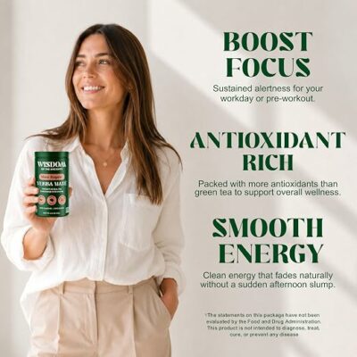 Wisdom of the Ancients Instant Yerba Mate Tea Powder Mate Royale 2.82 Oz
